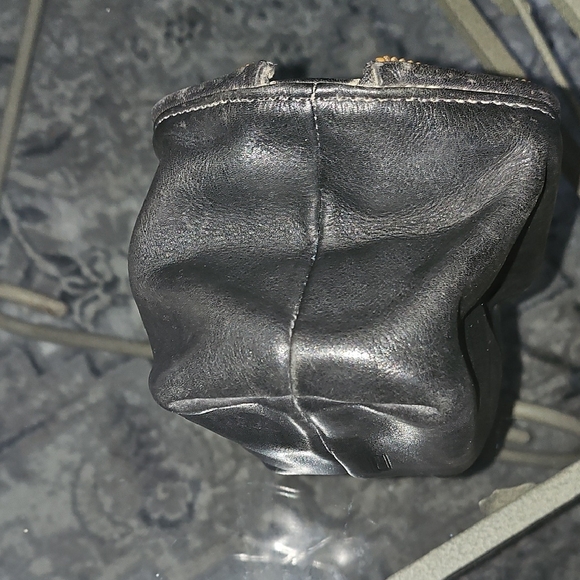 Black Leather Men's Bag - Picture 4 of 7